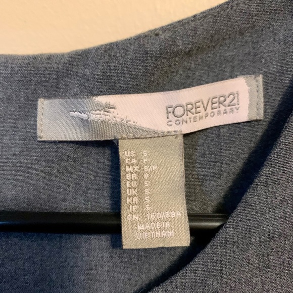 Forever 21 Gray Dress - Small - Picture 2 of 5